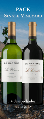 Oferta De Martino Single Vineyard con La Cancha Cabernet Sauvignon y La Blanca Semillón
